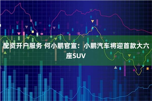 配资开户服务 何小鹏官宣：小鹏汽车将迎首款大六座SUV